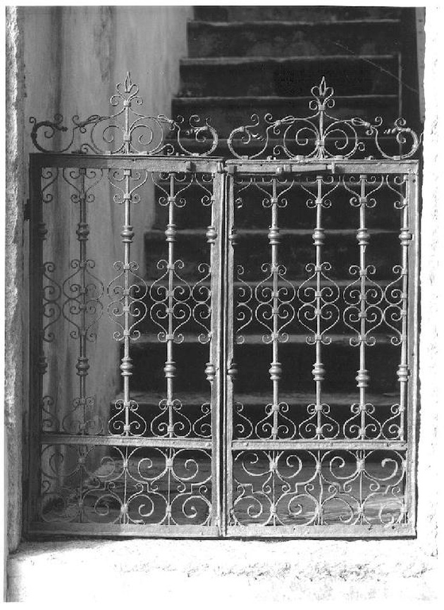 cancello, opera isolata - ambito lombardo (sec. XVIII)