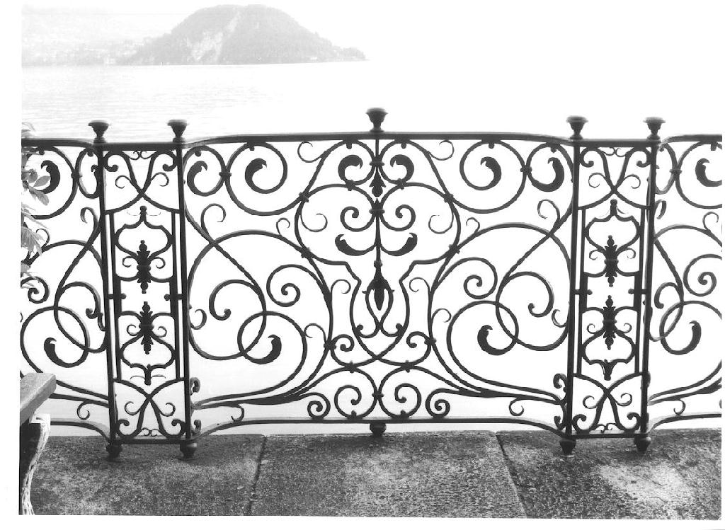 balaustrata, elemento d'insieme - ambito lombardo (sec. XIX)