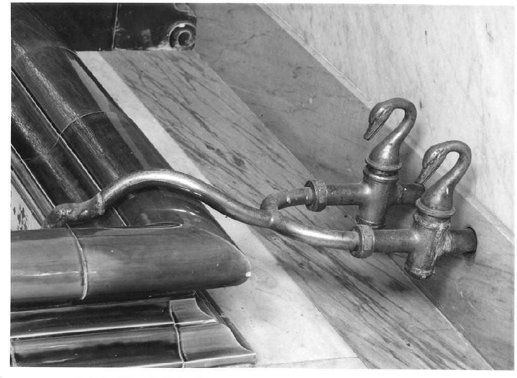 rubinetto, opera isolata - produzione tedesca (secc. XIX/ XX)