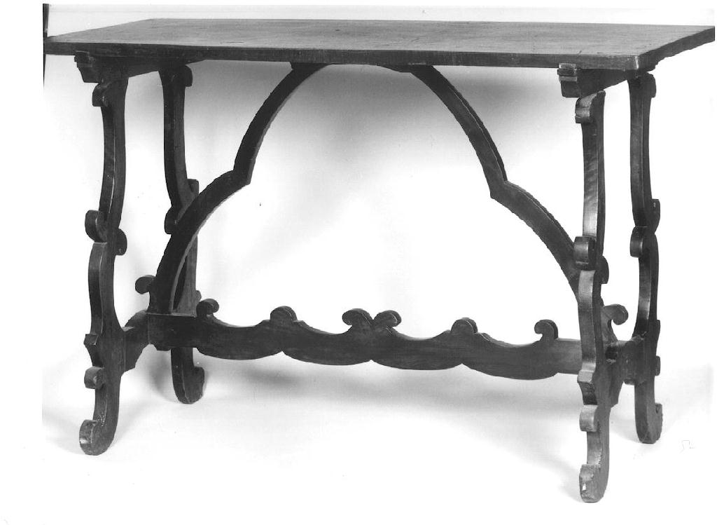 tavolo, opera isolata - ambito Italia settentrionale (seconda metà sec. XIX)