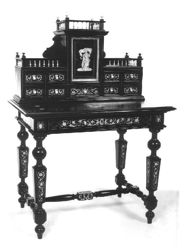 stipo, elemento d'insieme - ambito lombardo (sec. XVII)