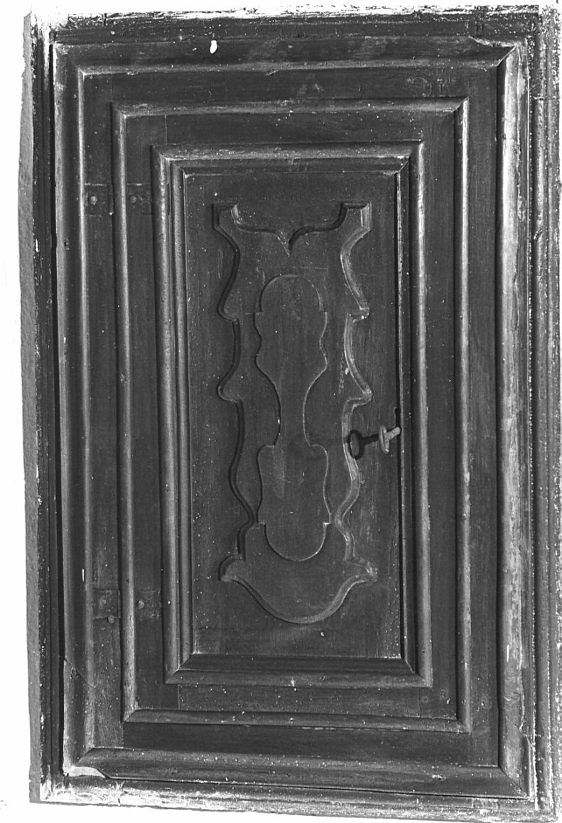 armadietto per oli santi, opera isolata - bottega lombarda (sec. XVIII)