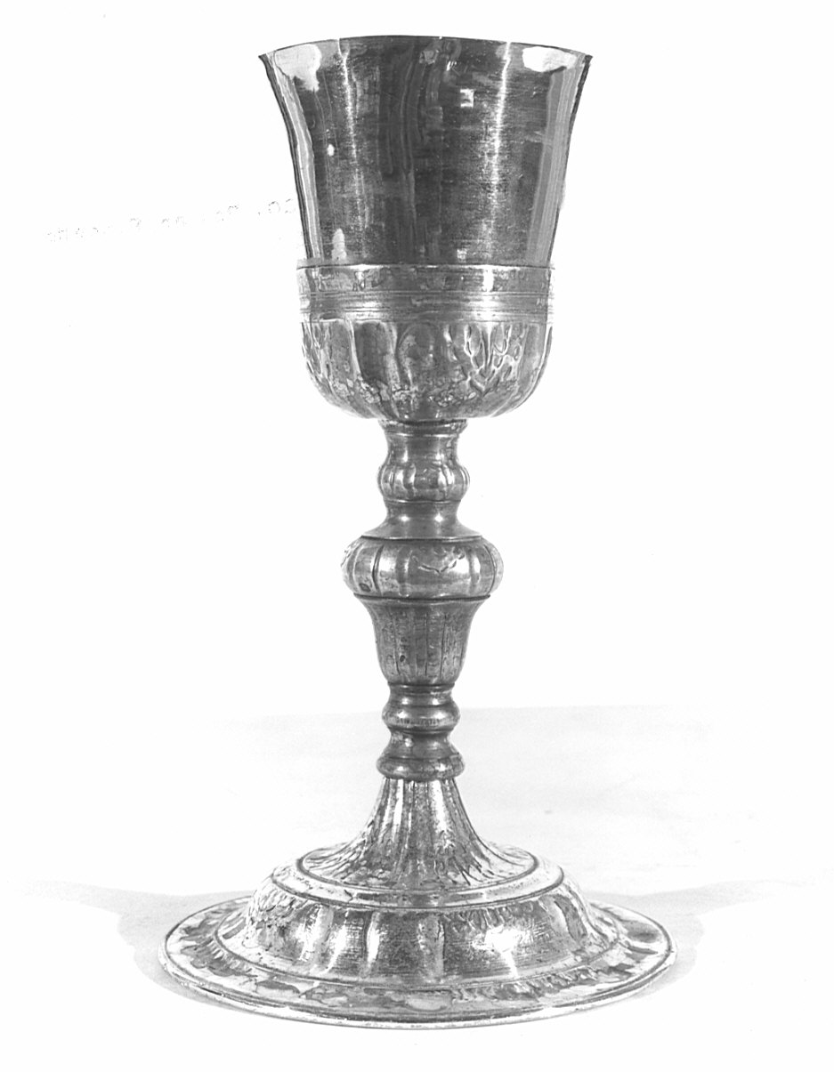calice, opera isolata - bottega lombarda (sec. XVIII)