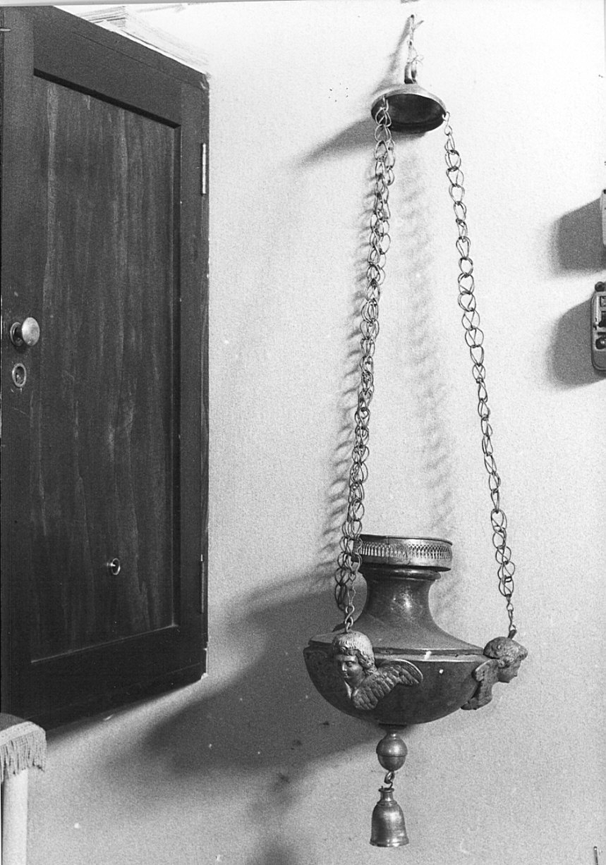 lampada pensile, serie - bottega lombarda (sec. XVIII)