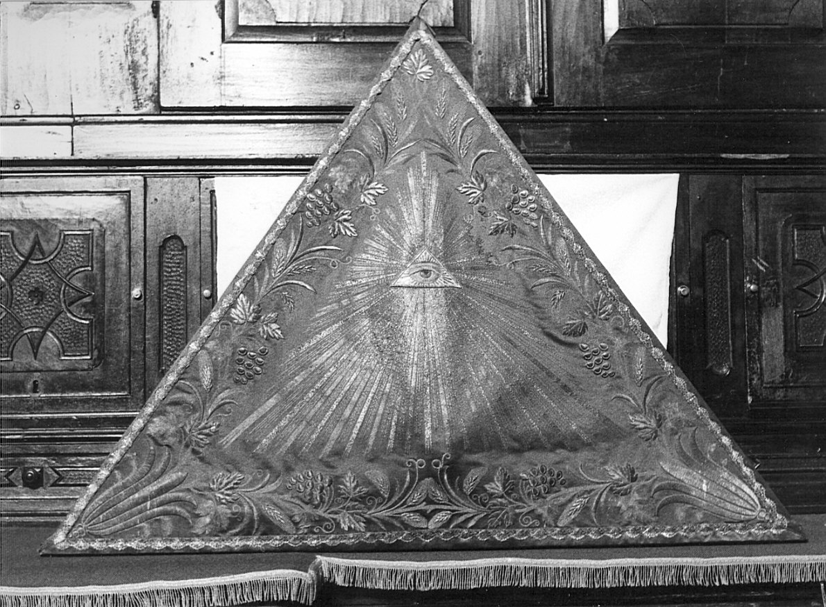 drappo, opera isolata - bottega lombarda (sec. XIX)