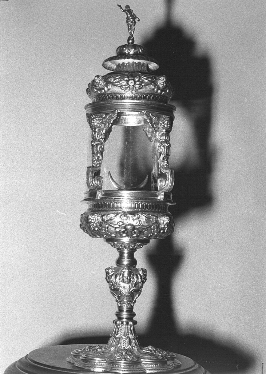 ostensorio, opera isolata - bottega lombarda (sec. XVIII)