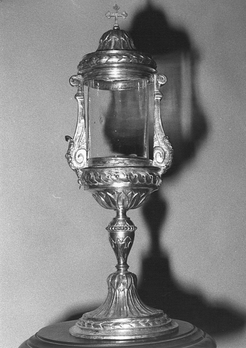 ostensorio, opera isolata - bottega lombarda (sec. XIX)