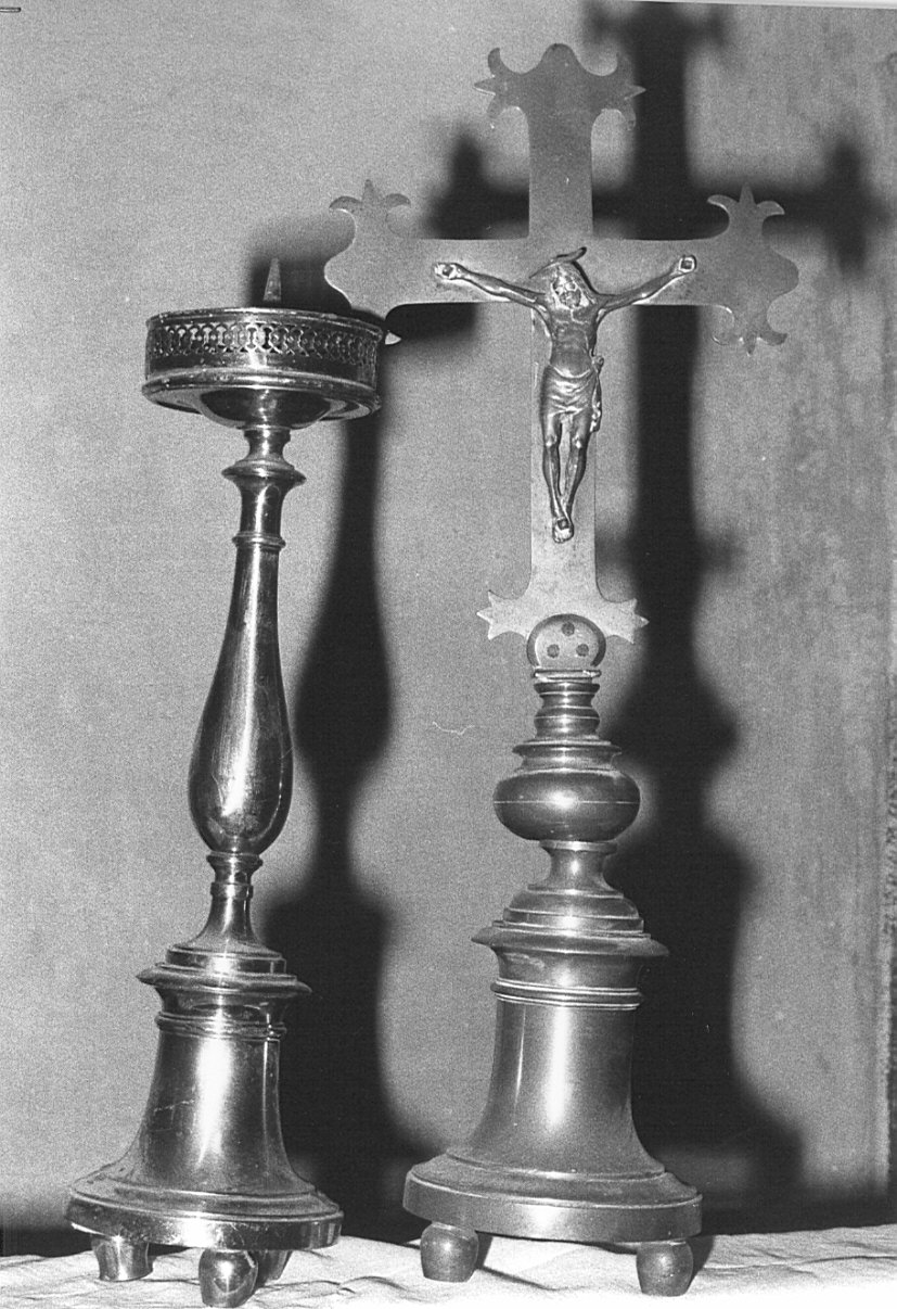 servizio d'altare, insieme - bottega lombarda (sec. XIX)