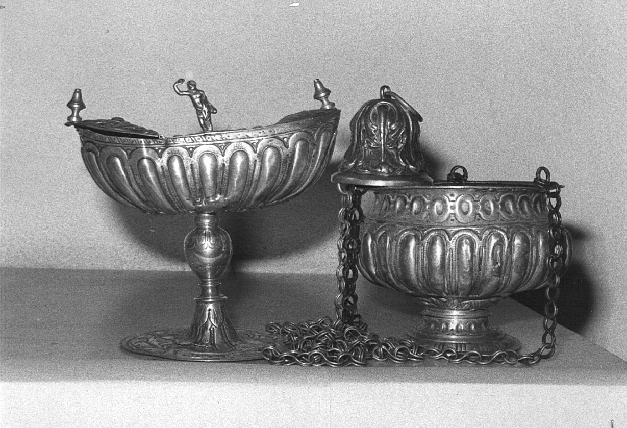 servizio per aspersione, insieme - bottega lombarda (sec. XVII)