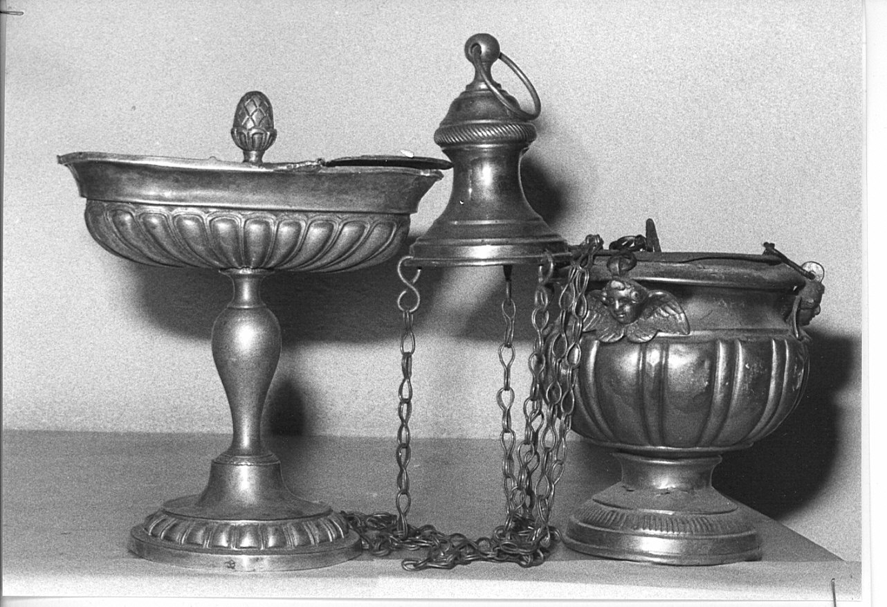 servizio per aspersione, insieme - bottega lombarda (sec. XIX)