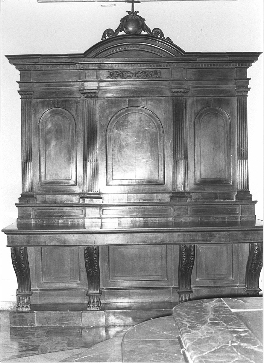 tavolo da madia, opera isolata - bottega lombarda (sec. XIX)