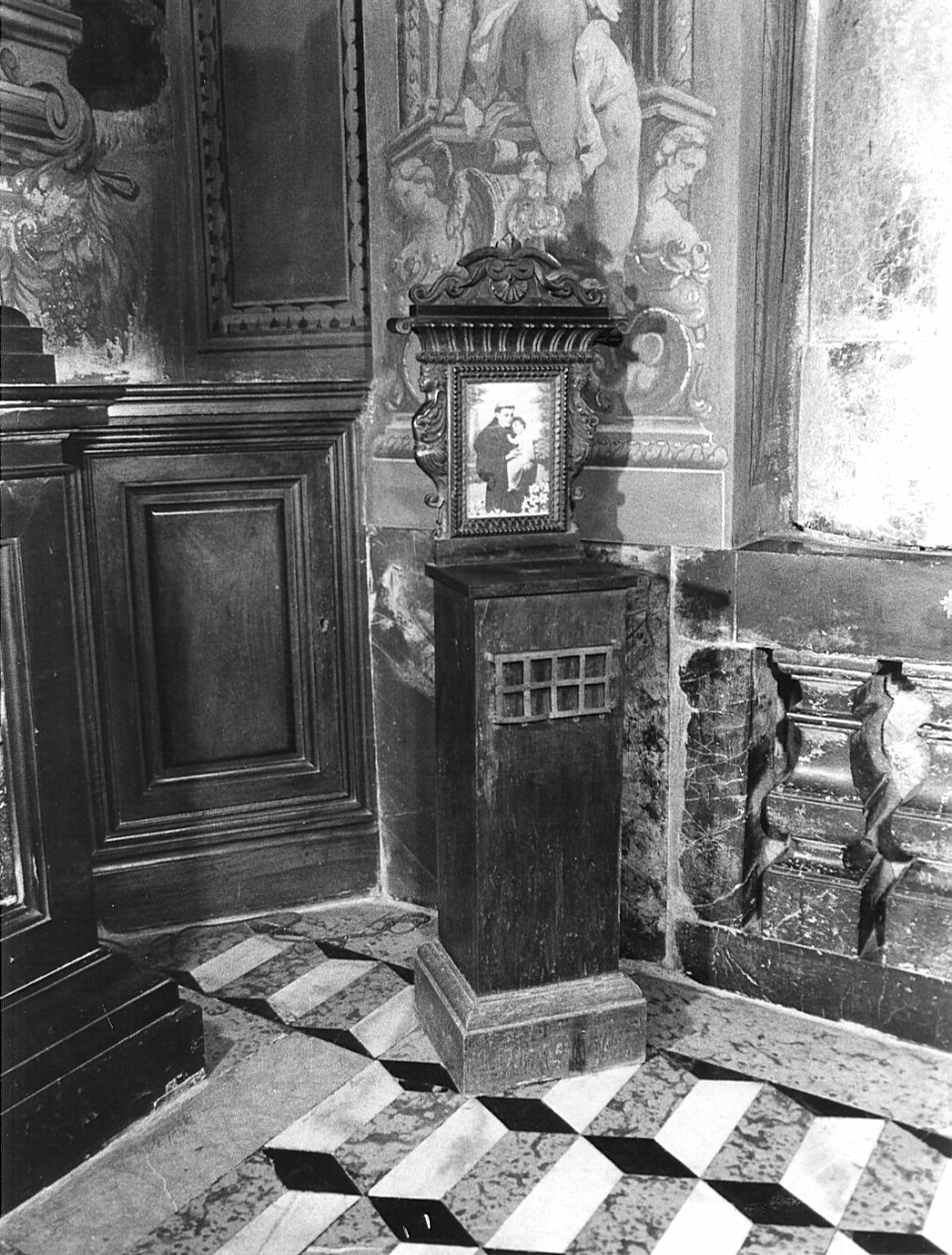 crocifisso del trave trionfale, opera isolata - bottega lombarda (sec. XV)