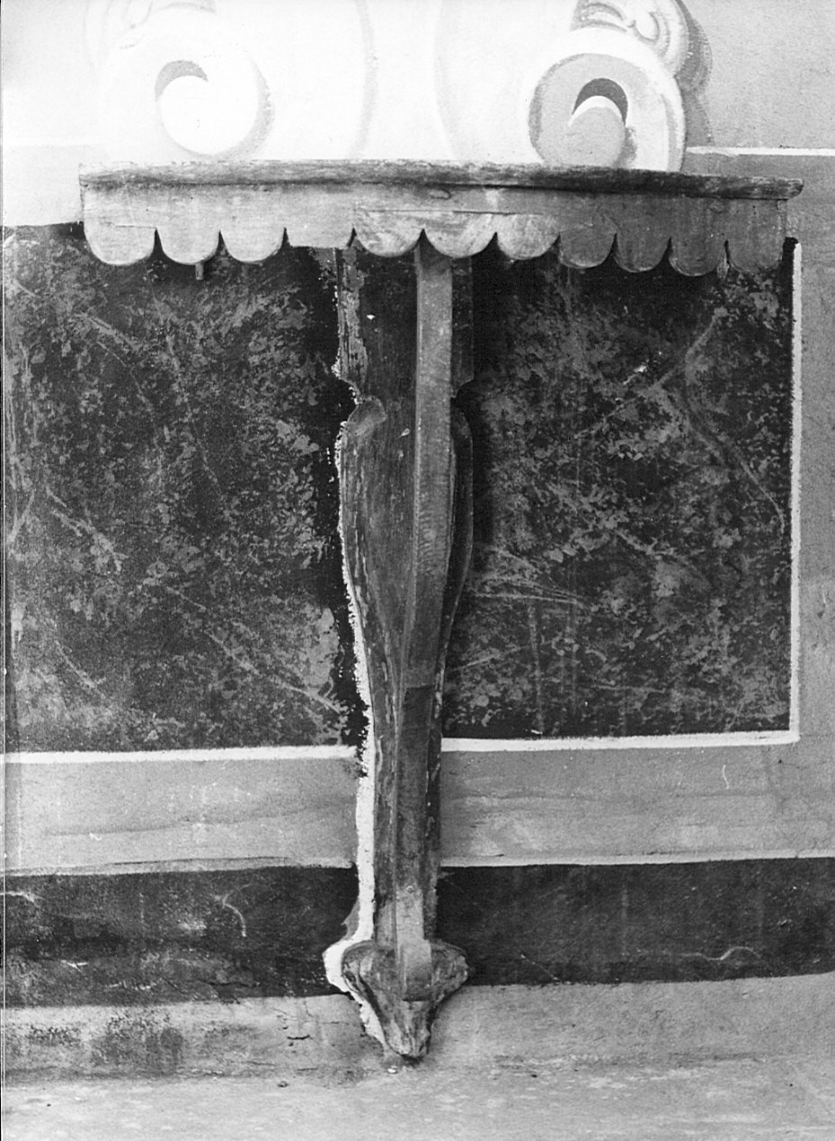 mensola, coppia - bottega lombarda (sec. XVIII)