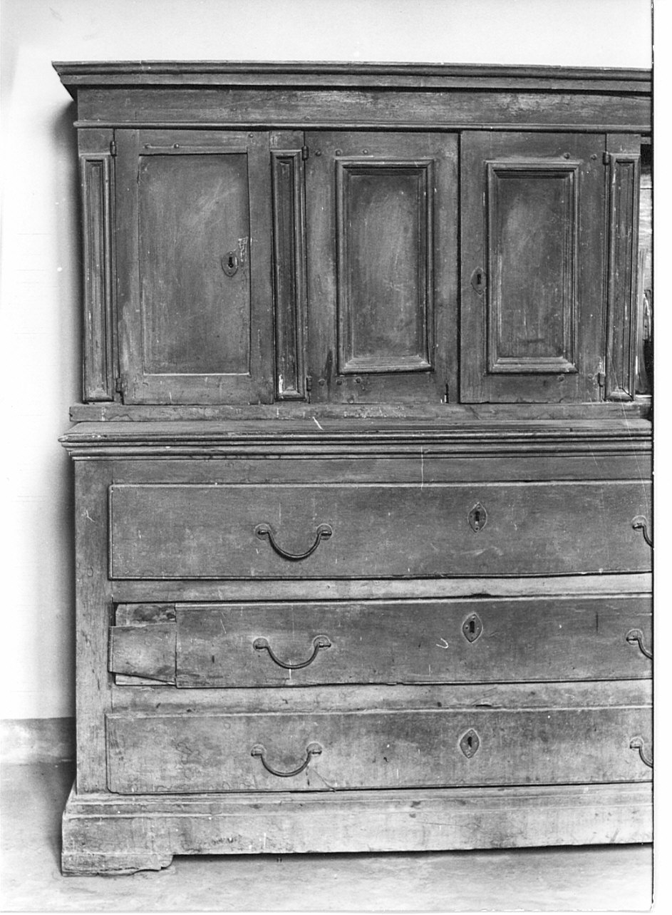 mobile da sacrestia, opera isolata - bottega lombarda (sec. XVIII)