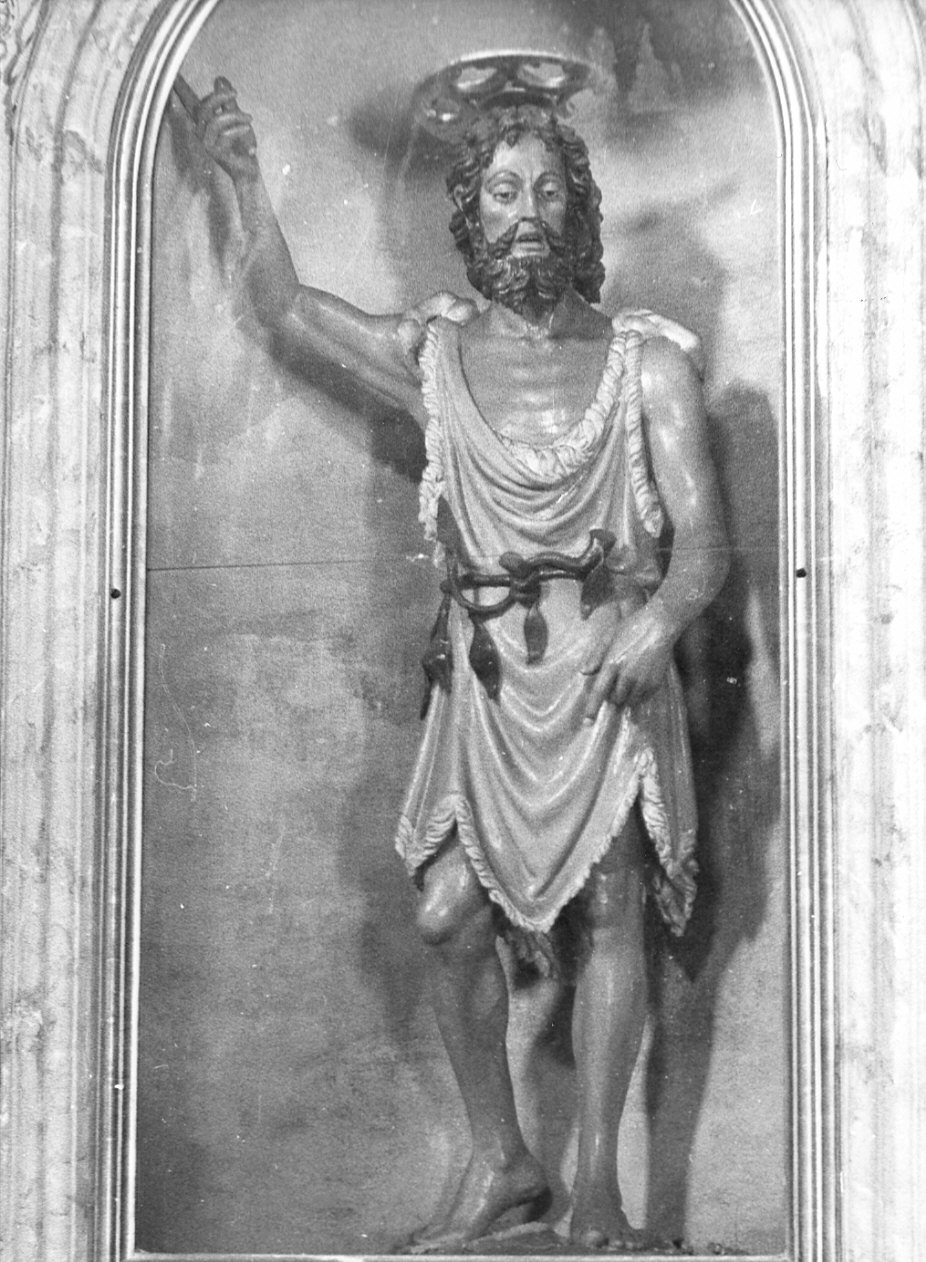 San Giovanni Battista (statua, opera isolata) - bottega lombarda (sec. XIX)