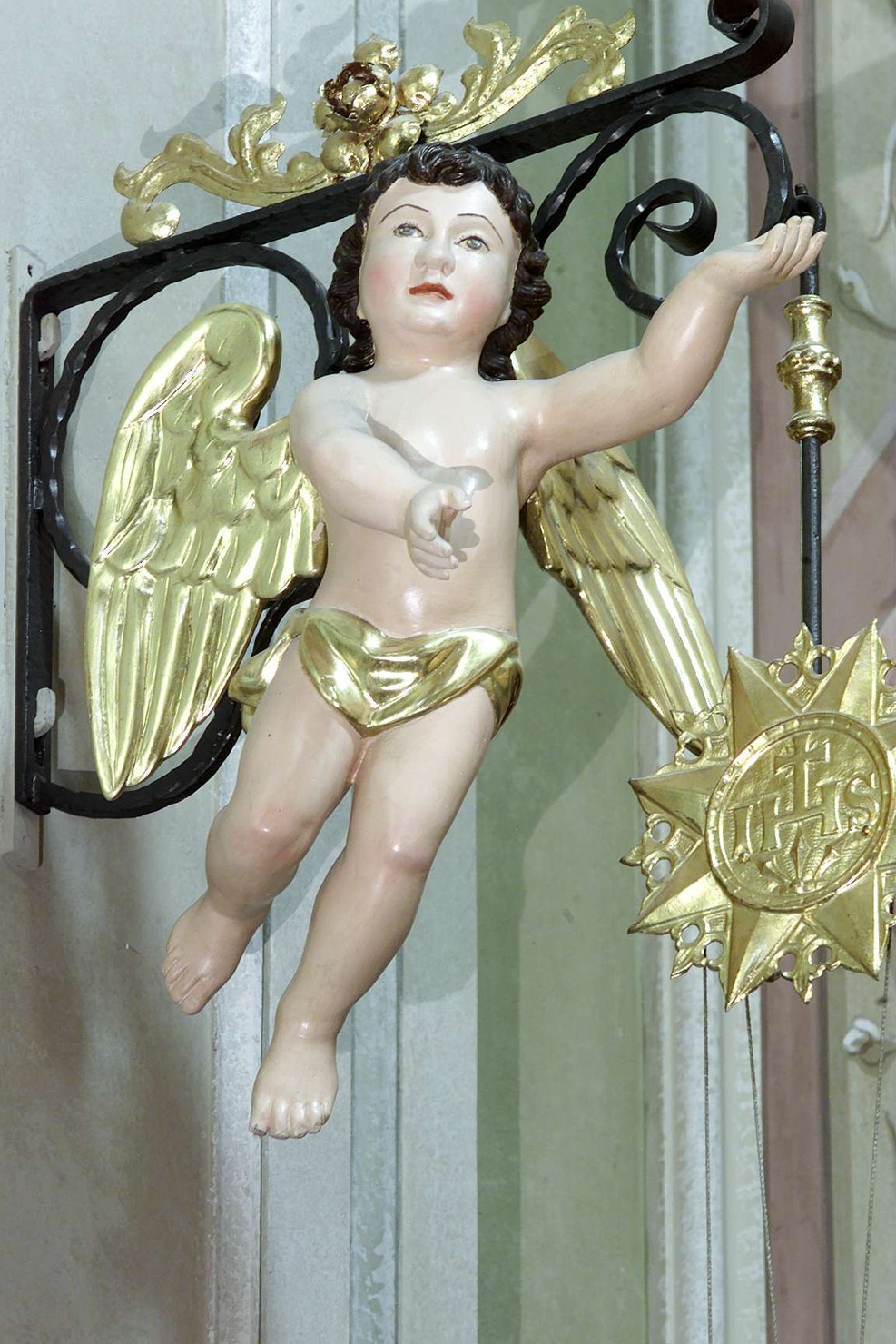 angioletto (scultura, opera isolata) - bottega bergamasca (primo quarto sec. XX)