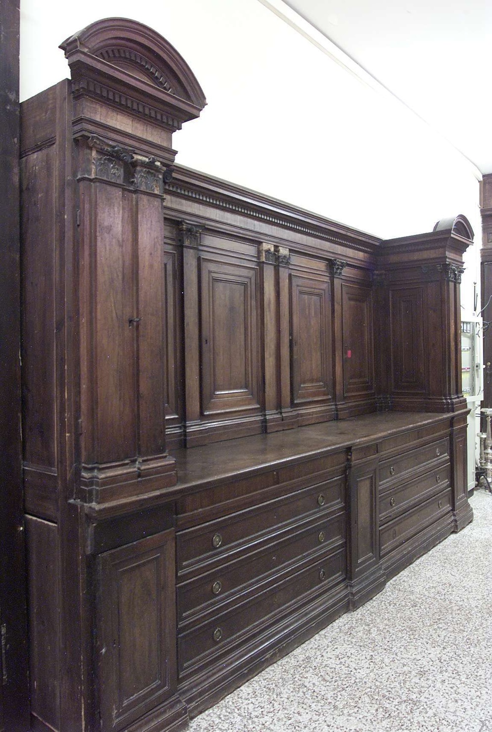 mobile da sacrestia, opera isolata di Micheletti Francesco (sec. XVIII)