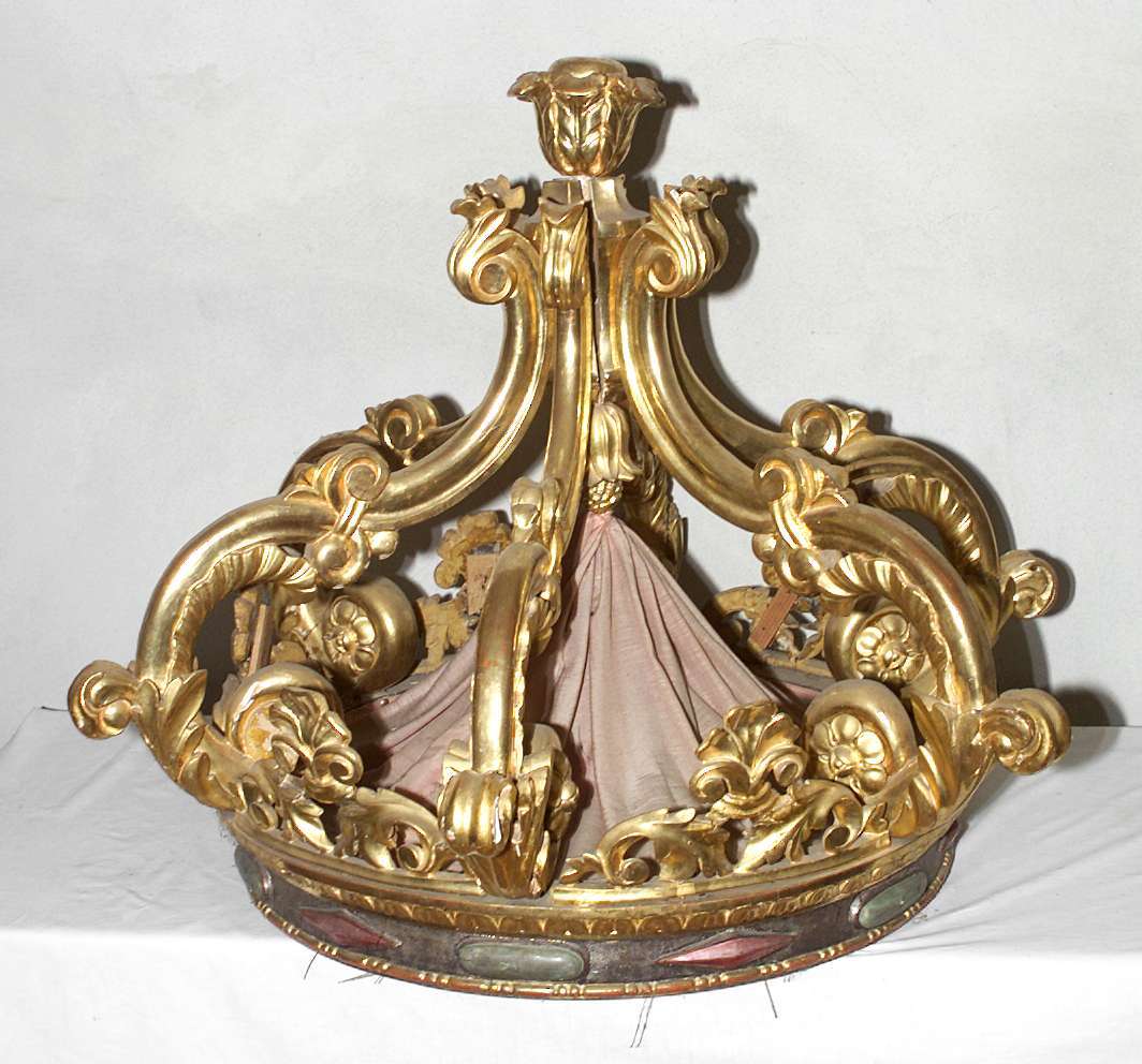 corona, opera isolata - bottega lombarda (sec. XIX)