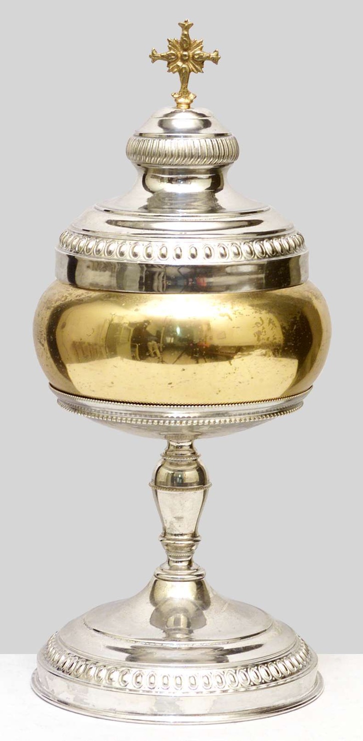 pisside, opera isolata - bottega lombarda (prima metà sec. XX)