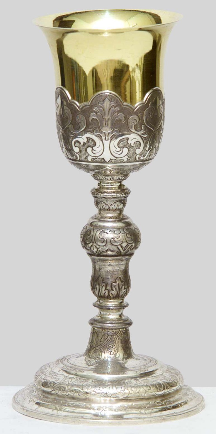 calice, opera isolata - bottega lombarda (sec. XVIII)