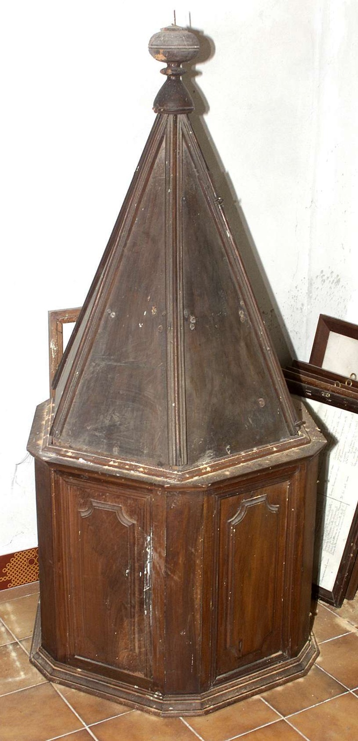 coperchio del fonte battesimale, opera isolata - bottega lombarda (sec. XIX)