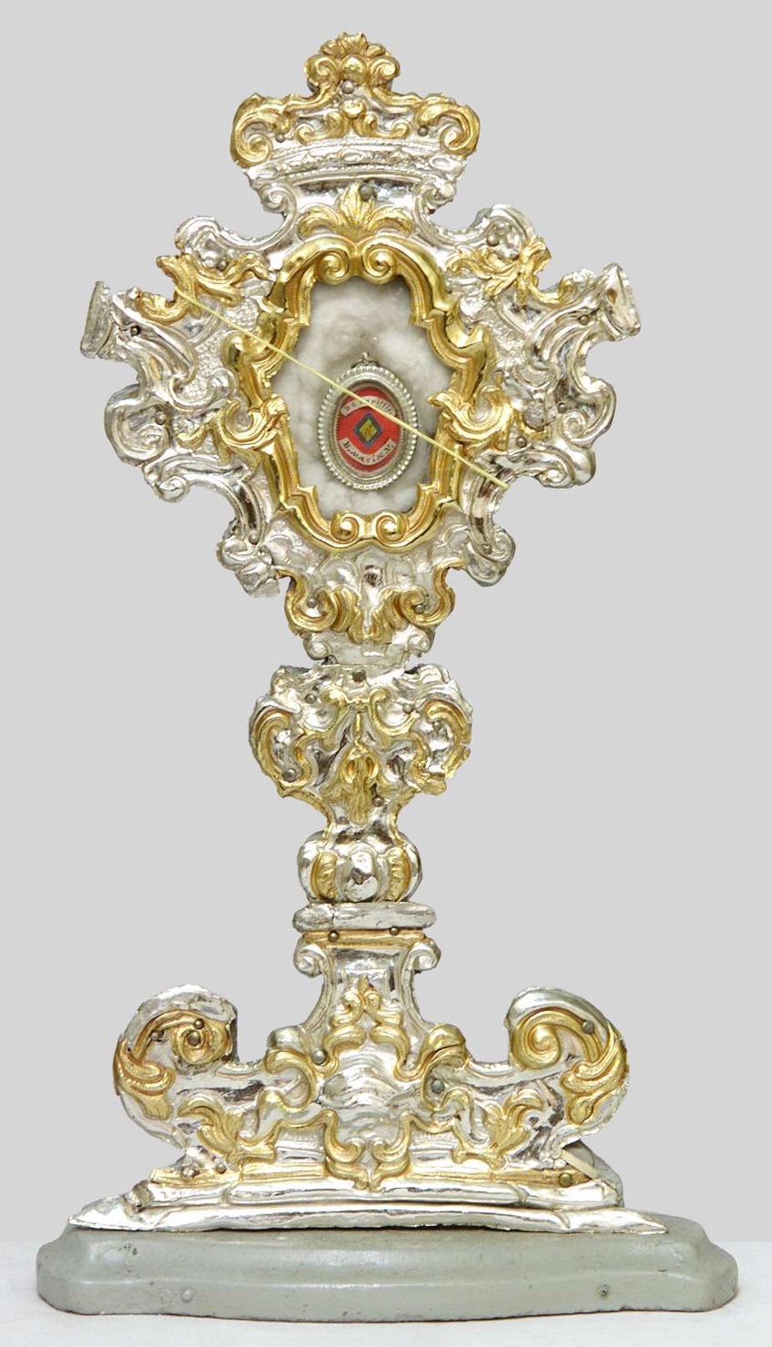 reliquiario, opera isolata - bottega lombarda (seconda metà sec. XVIII)