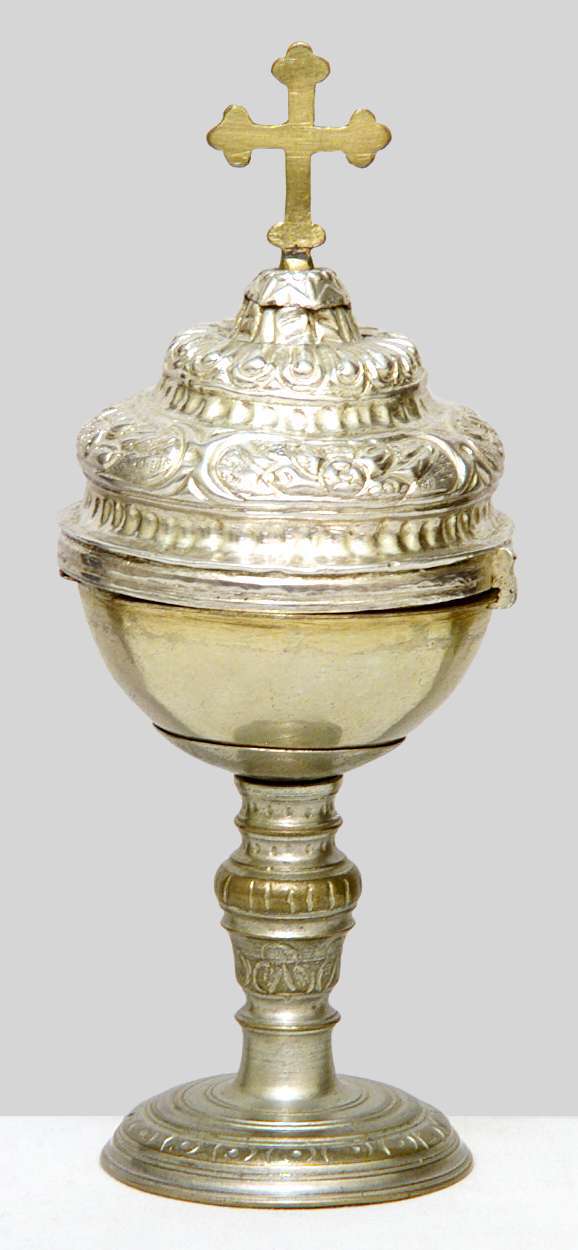 pisside da viatico, opera isolata - bottega lombarda (ultimo quarto sec. XVIII)