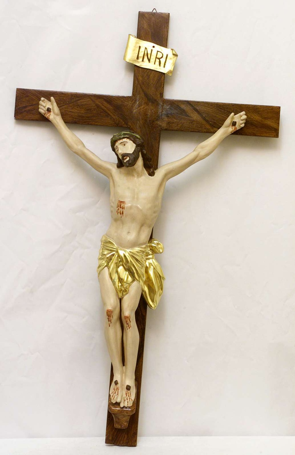 crocifisso, opera isolata - bottega lombarda (prima metà sec. XX)