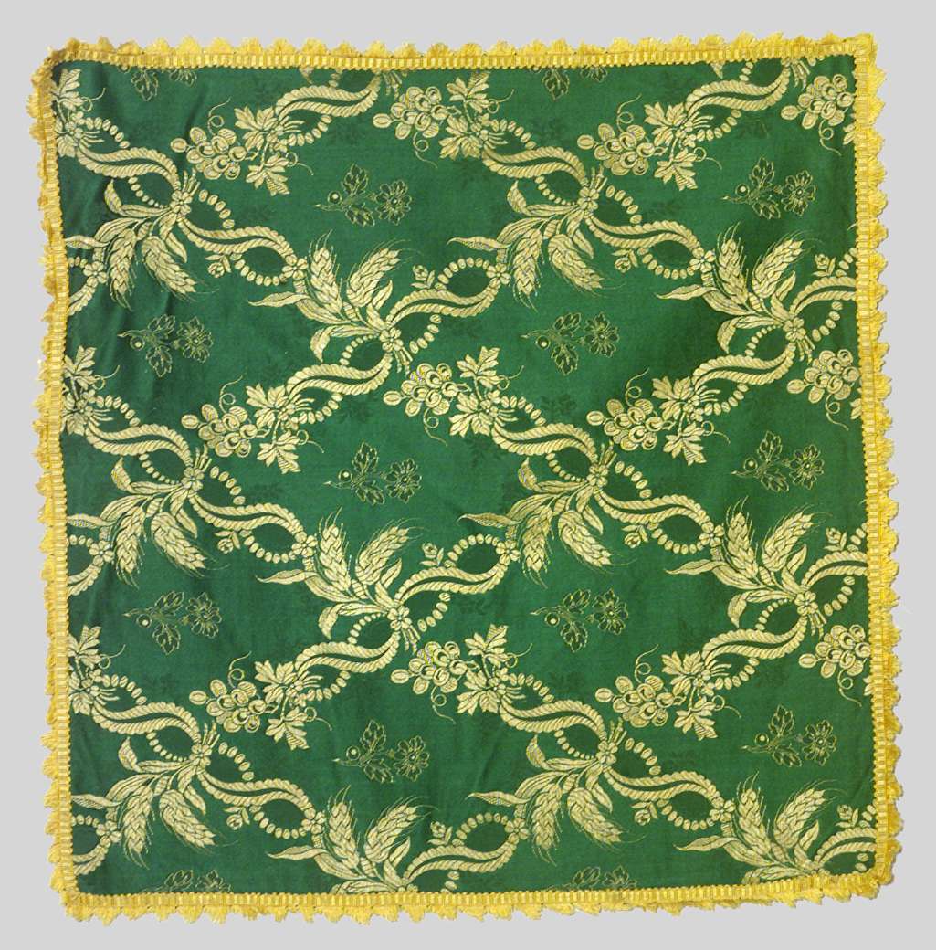 velo di calice, opera isolata - manifattura italiana (terzo quarto sec. XX)