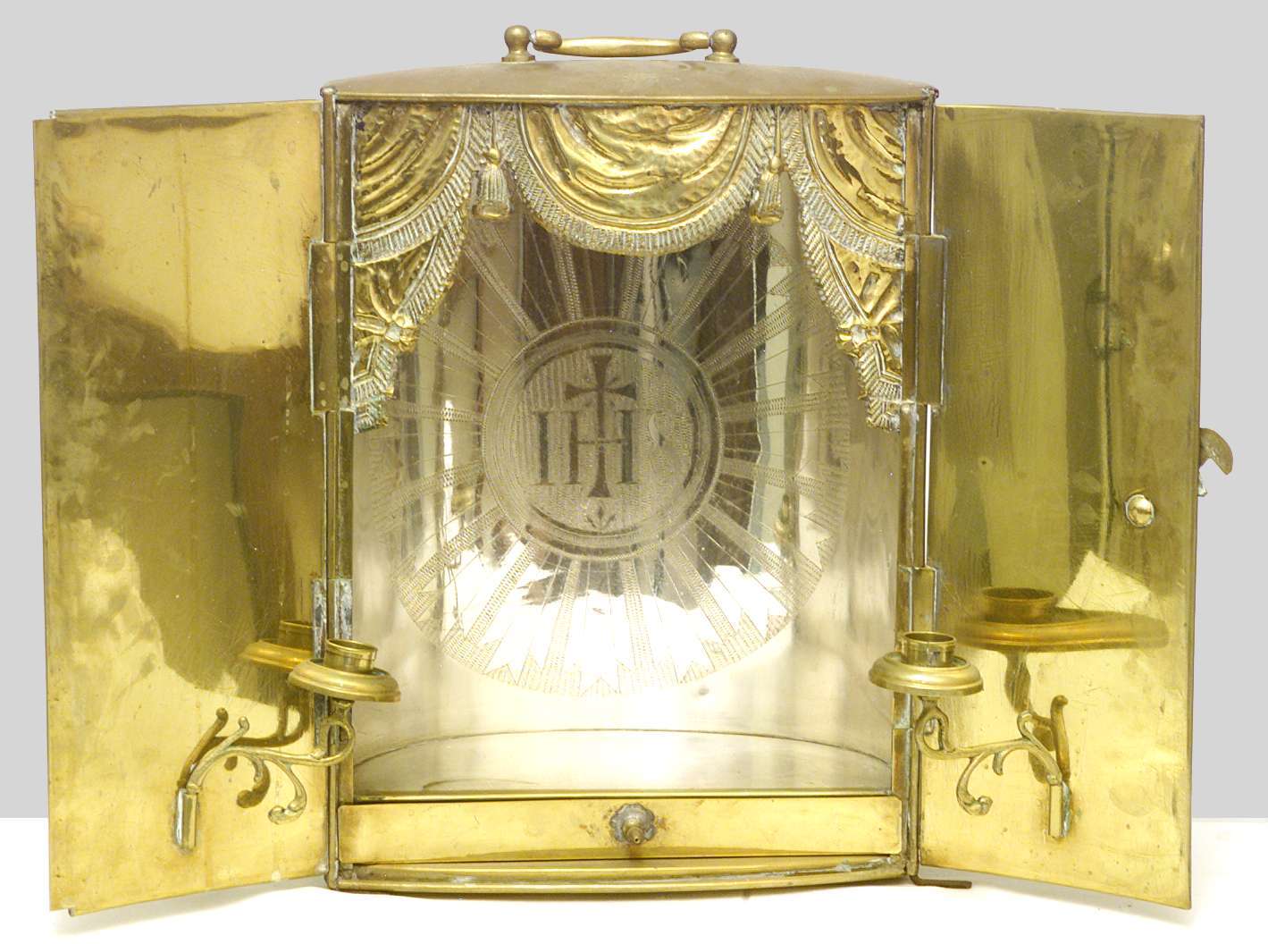 tabernacolo portatile, opera isolata - bottega lombarda (prima metà sec. XX)