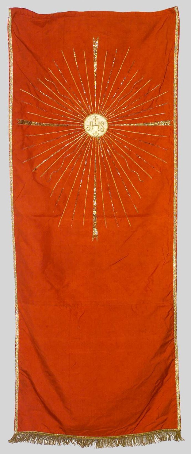 velo omerale, opera isolata - manifattura italiana (prima metà sec. XX)