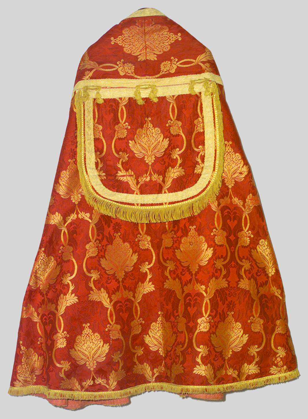 piviale, opera isolata - manifattura italiana (seconda metà sec. XIX)