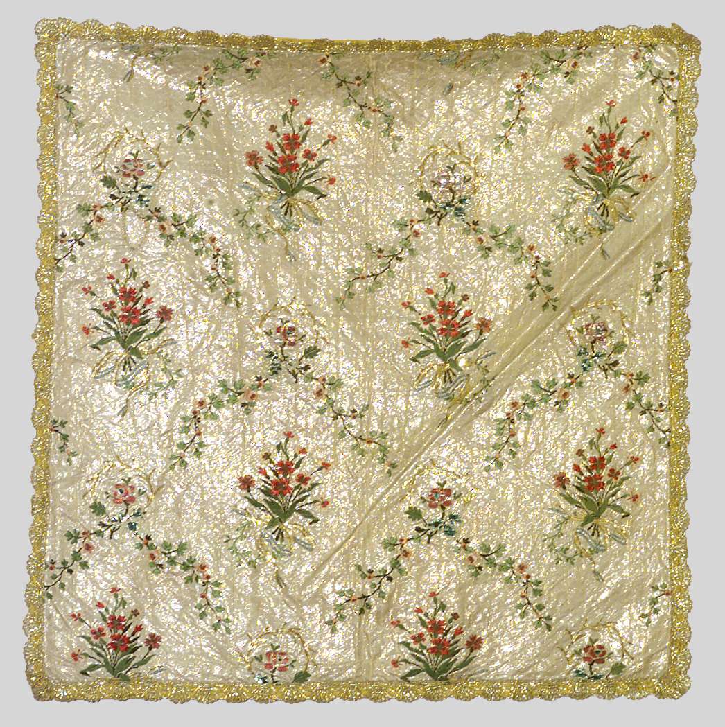 velo di calice, opera isolata - manifattura lombarda (seconda metà sec. XVIII)