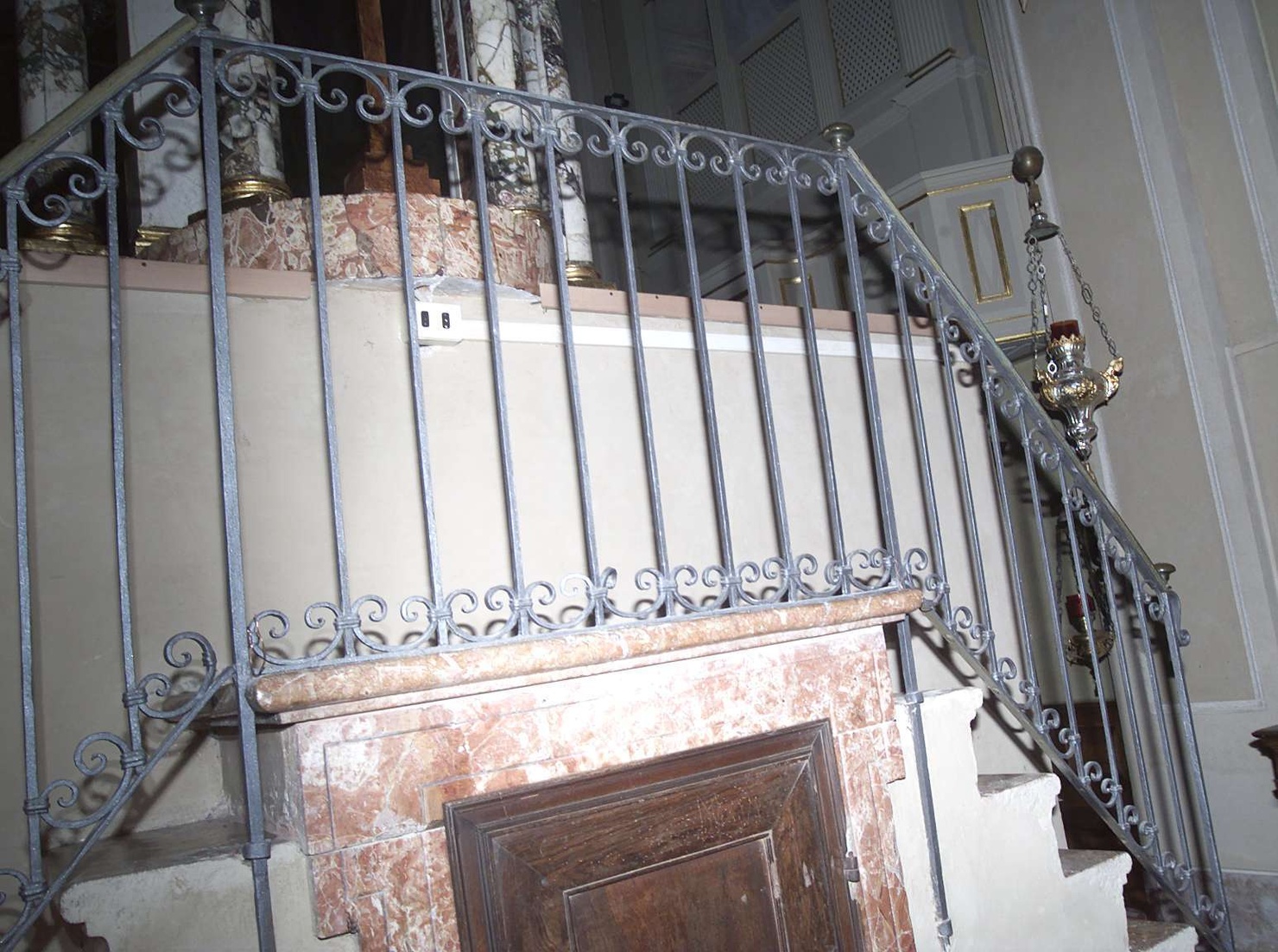 ringhiera, opera isolata - bottega bergamasca (fine sec. XVIII)