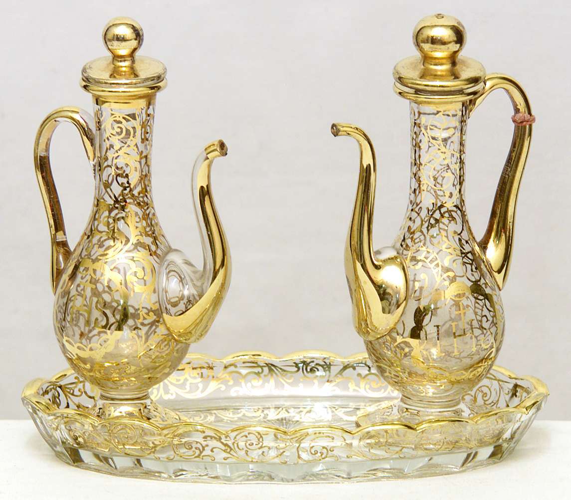 ampolline, coppia - bottega lombarda (prima metà sec. XX)