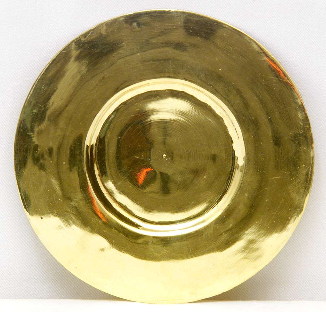 patena, opera isolata - bottega romana (sec. XIX)