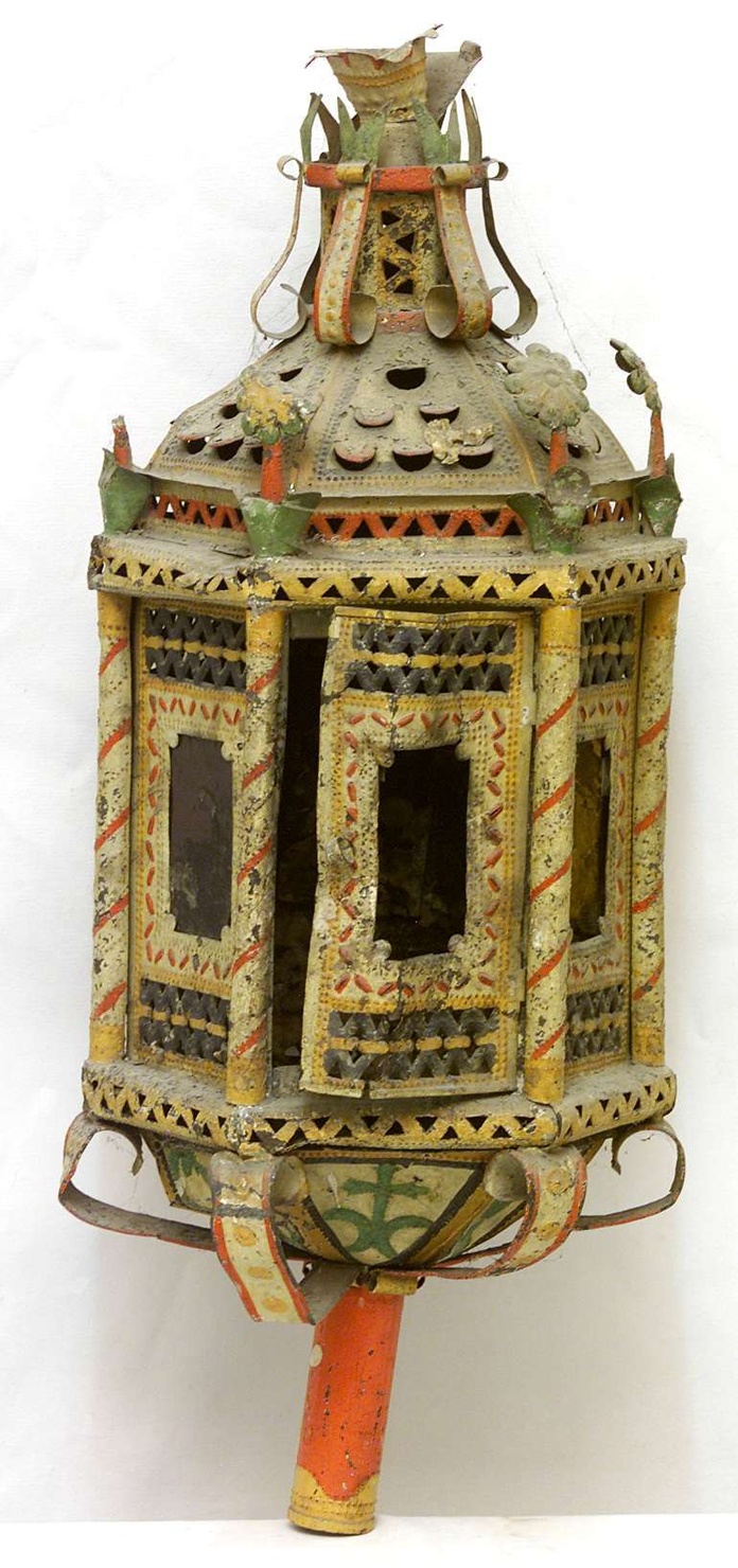 lanterna processionale, coppia - bottega lombarda (sec. XIX)