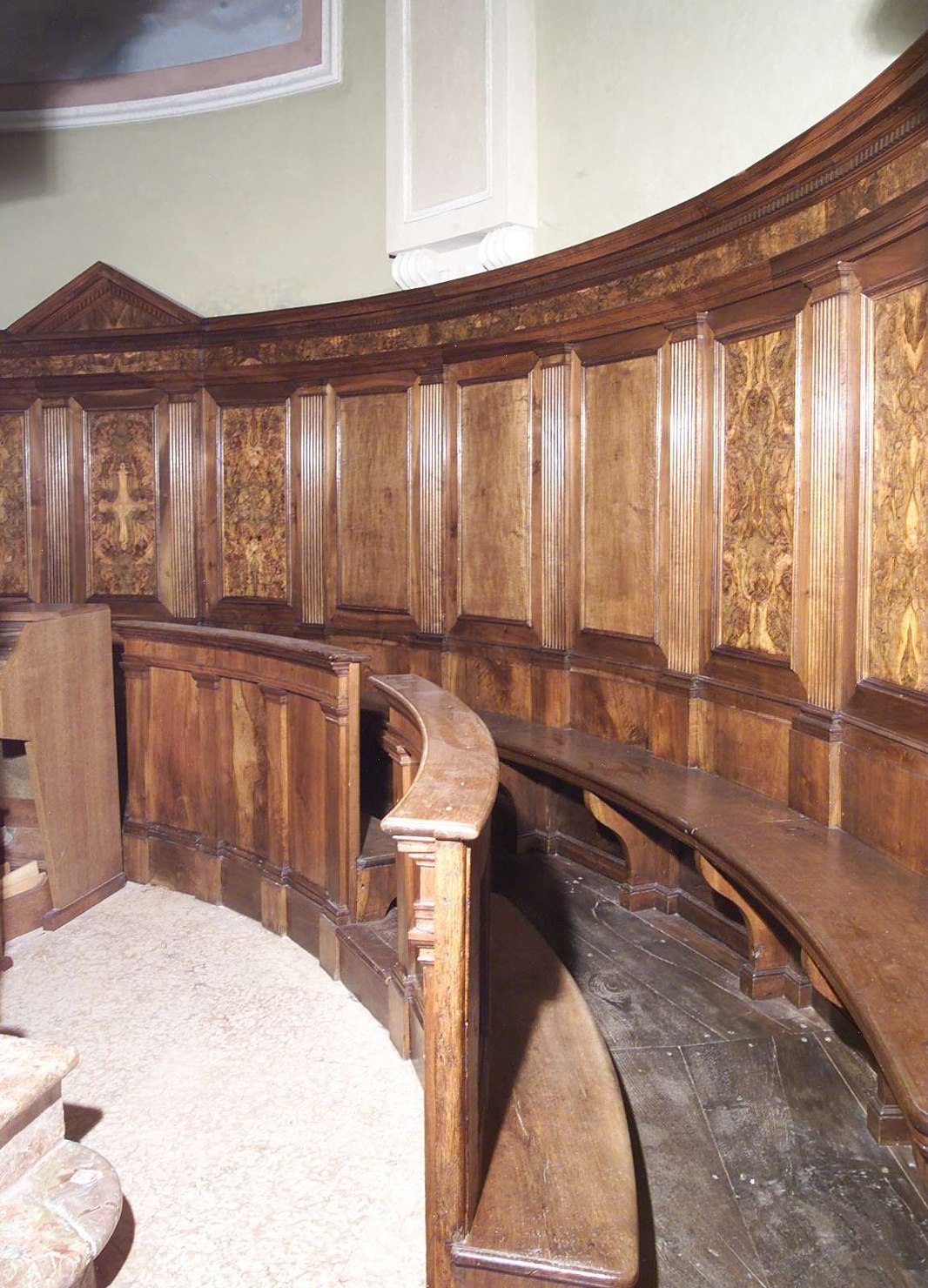 stalli del coro, opera isolata di Micheletti Francesco (sec. XVIII)