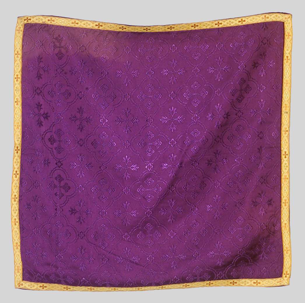 velo di calice, elemento d'insieme - manifattura italiana (terzo quarto sec. XX)