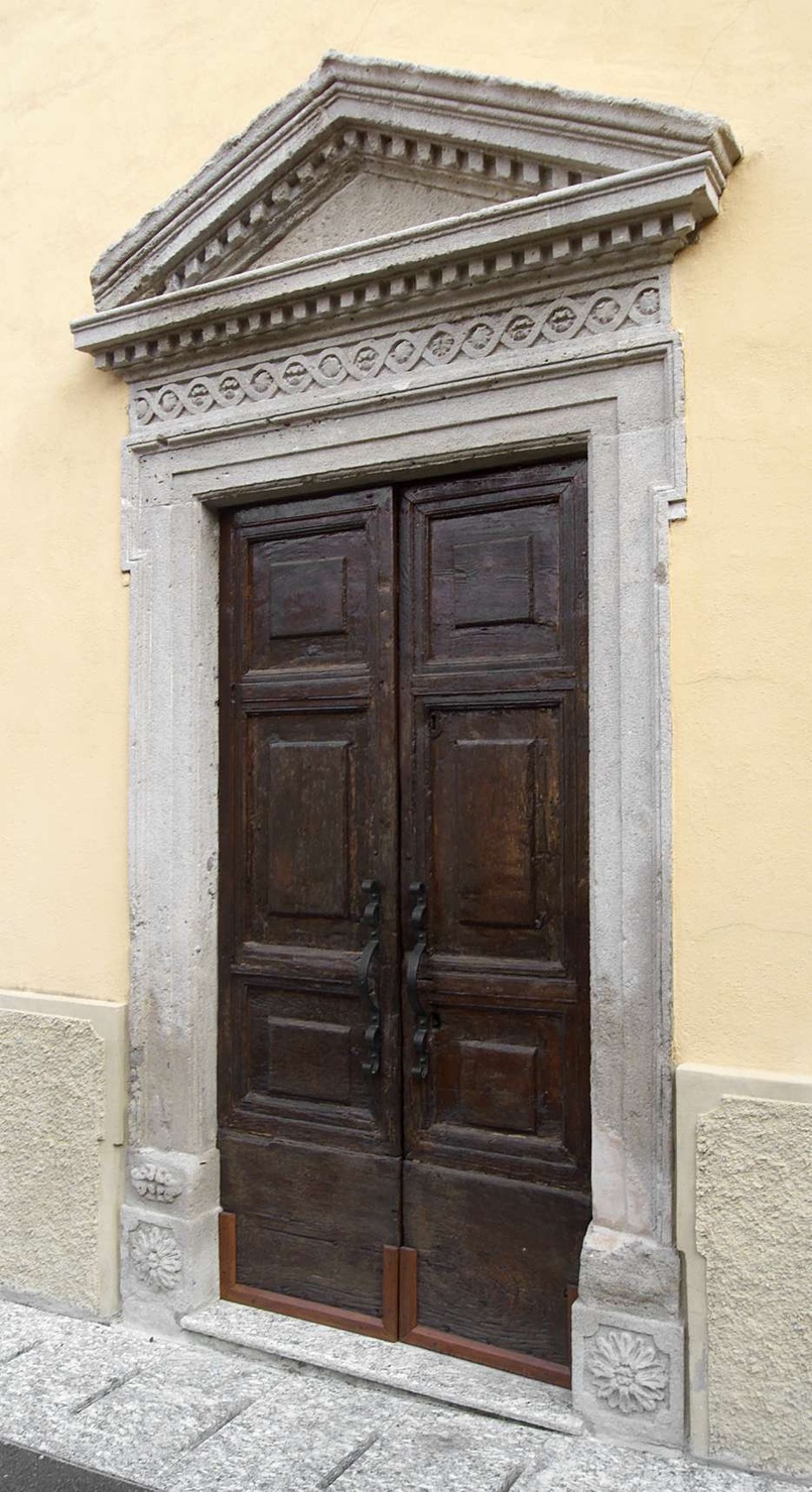 portale, opera isolata - bottega bergamasca (sec. XVIII)