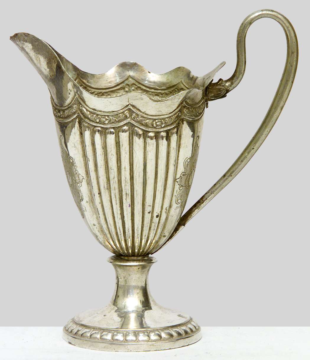 brocca, elemento d'insieme - bottega lombarda (sec. XVIII)