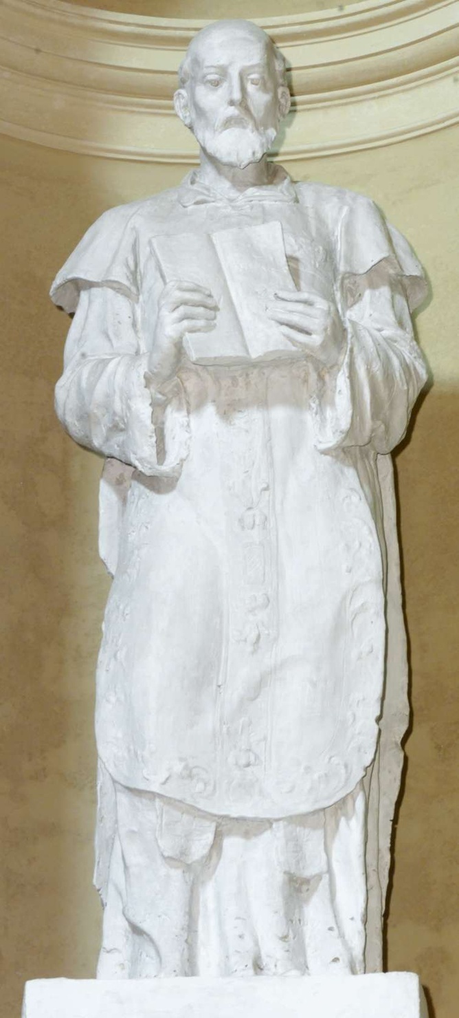 Sant'Ignazio di Loyola (statua, opera isolata) - bottega lombarda (terzo quarto sec. XX)