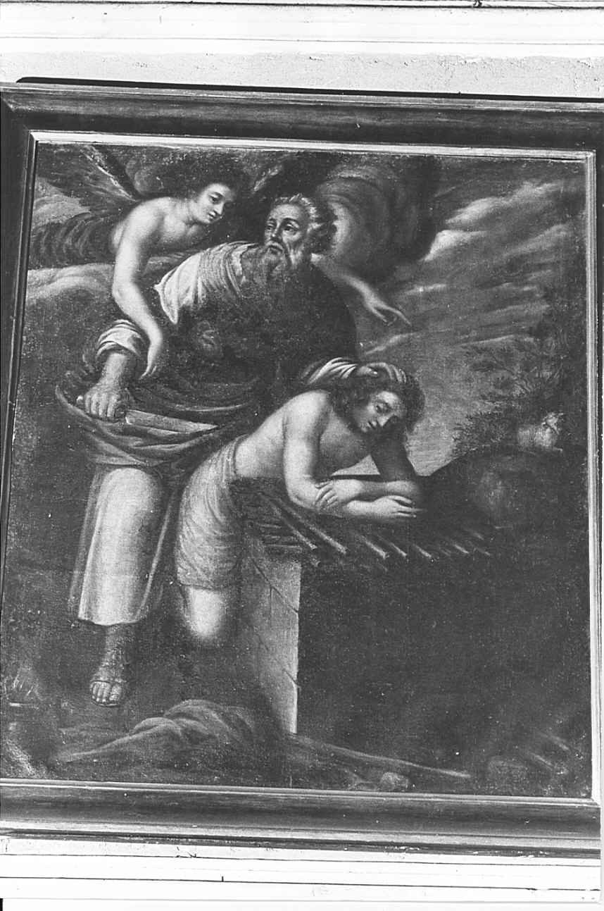 sacrificio di Isacco (dipinto, opera isolata) - ambito lecchese (sec. XVII)