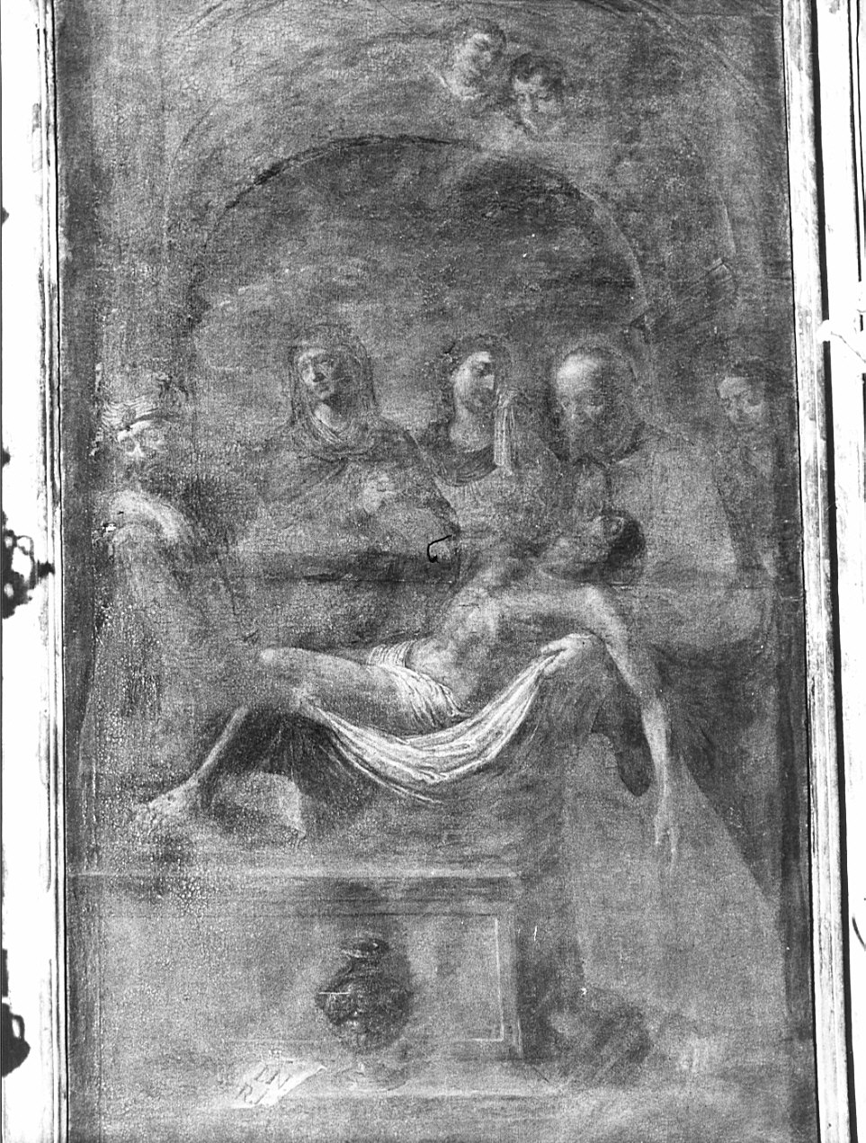 deposizione di Cristo nel sepolcro (dipinto, opera isolata) - ambito lecchese (sec. XVII)