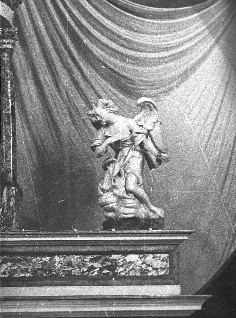 angeli (statua, coppia) - bottega lombarda (secc. XVII/ XVIII)