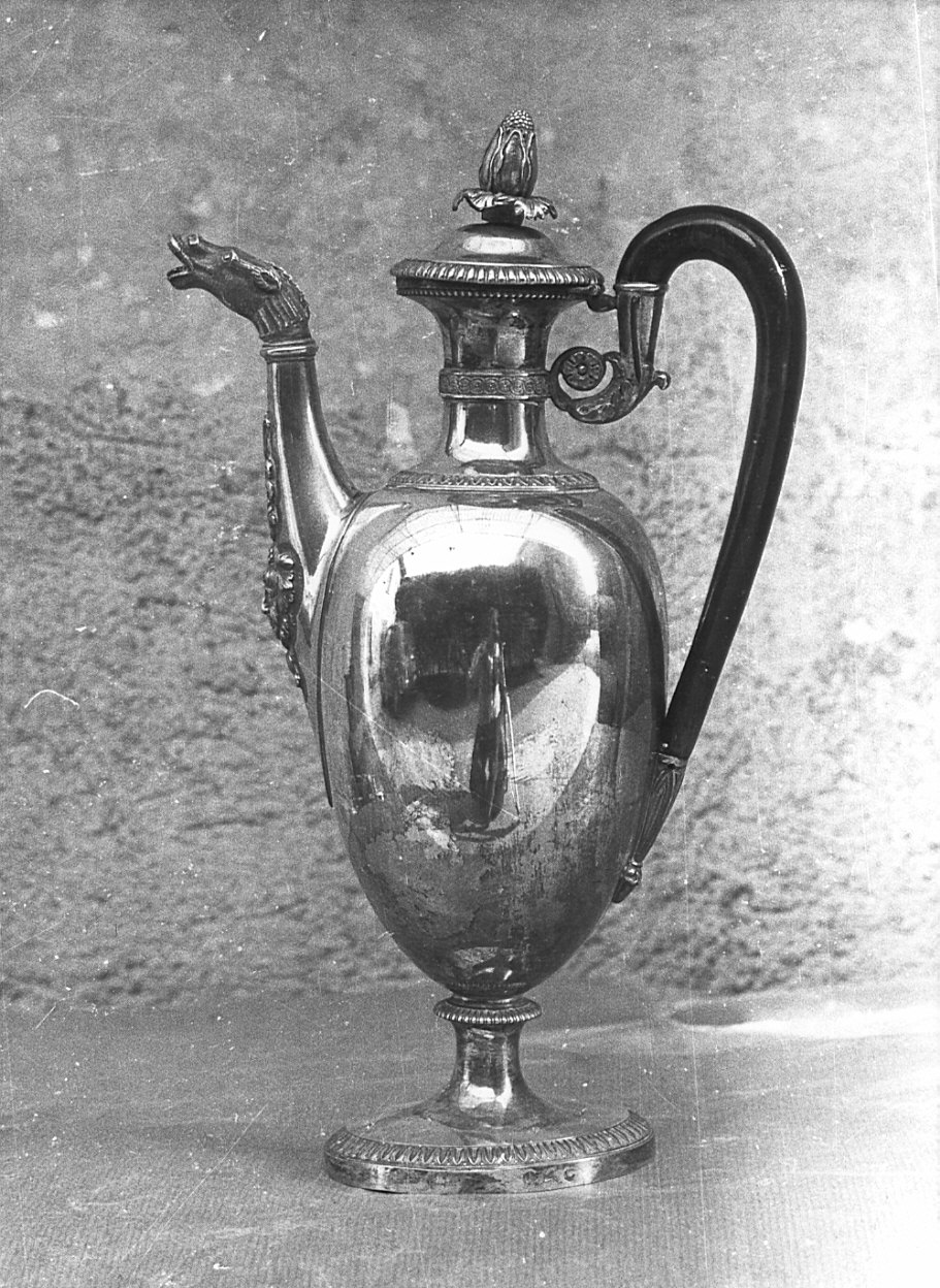 brocca per abluzioni, opera isolata - bottega lombarda (sec. XIX)