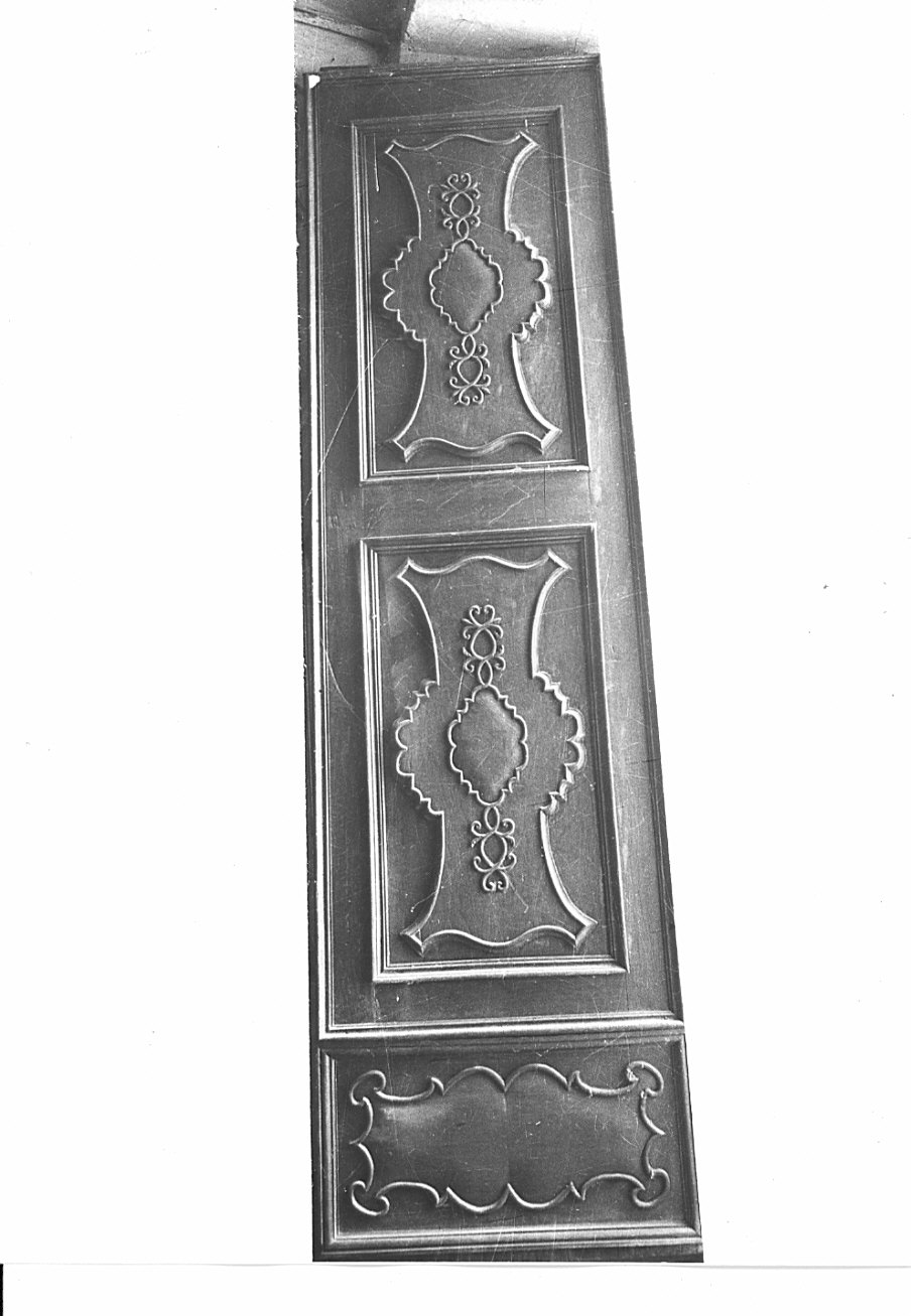 scuro di finestra, coppia - bottega lombarda (sec. XVII)