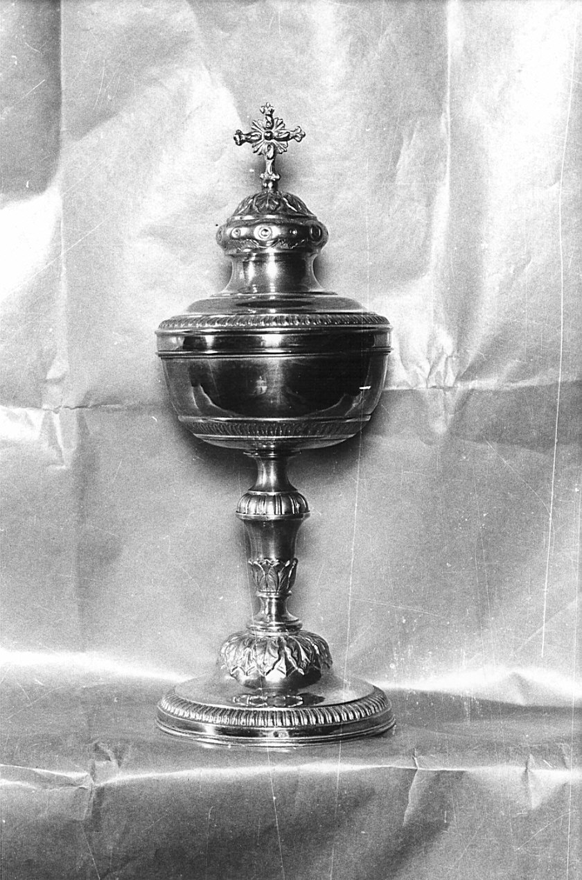 pisside, opera isolata - bottega lombarda (sec. XIX)