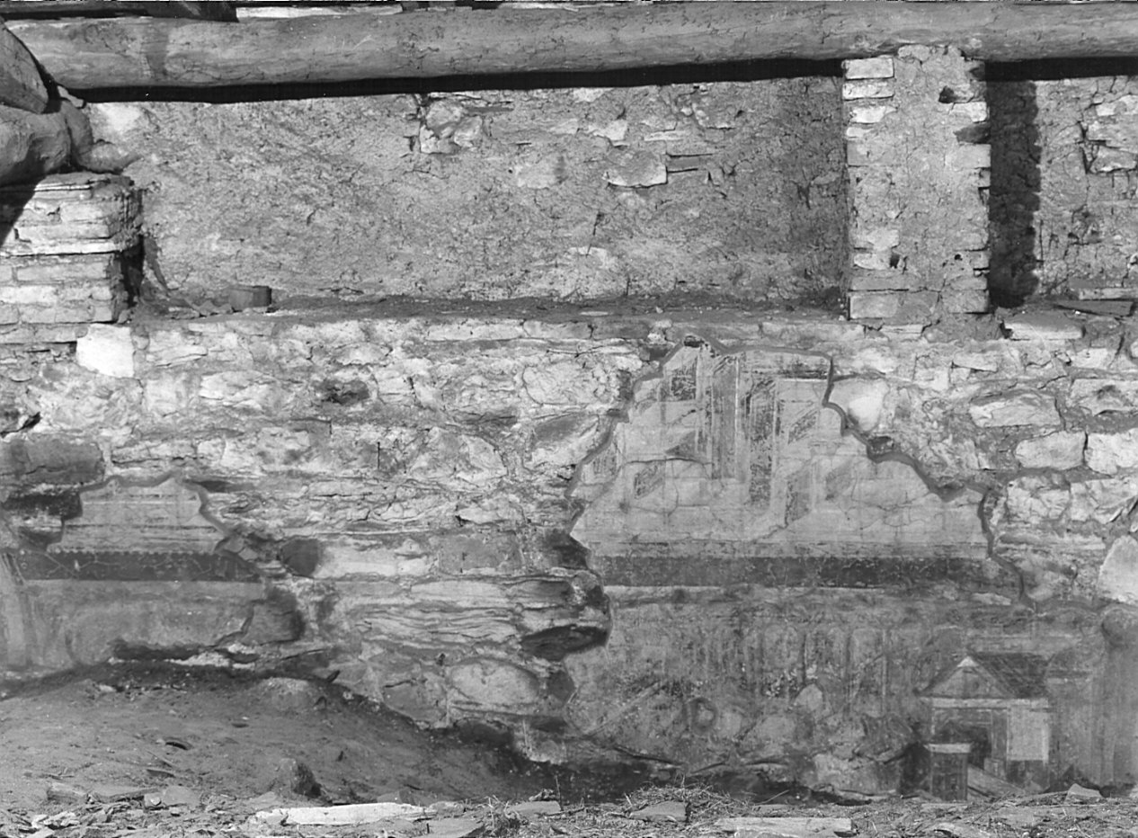 presa della città di Ai (dipinto, frammento) - ambito italiano (sec. XI)