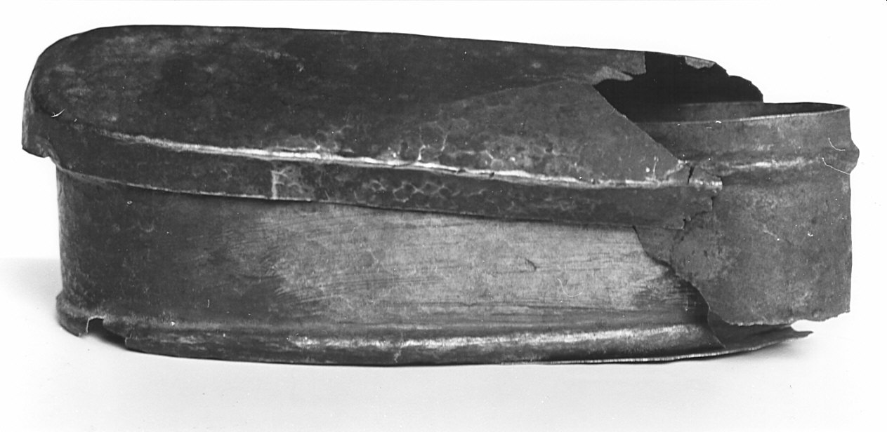 capsella per reliquie d'altare, opera isolata - bottega italiana (sec. VI)